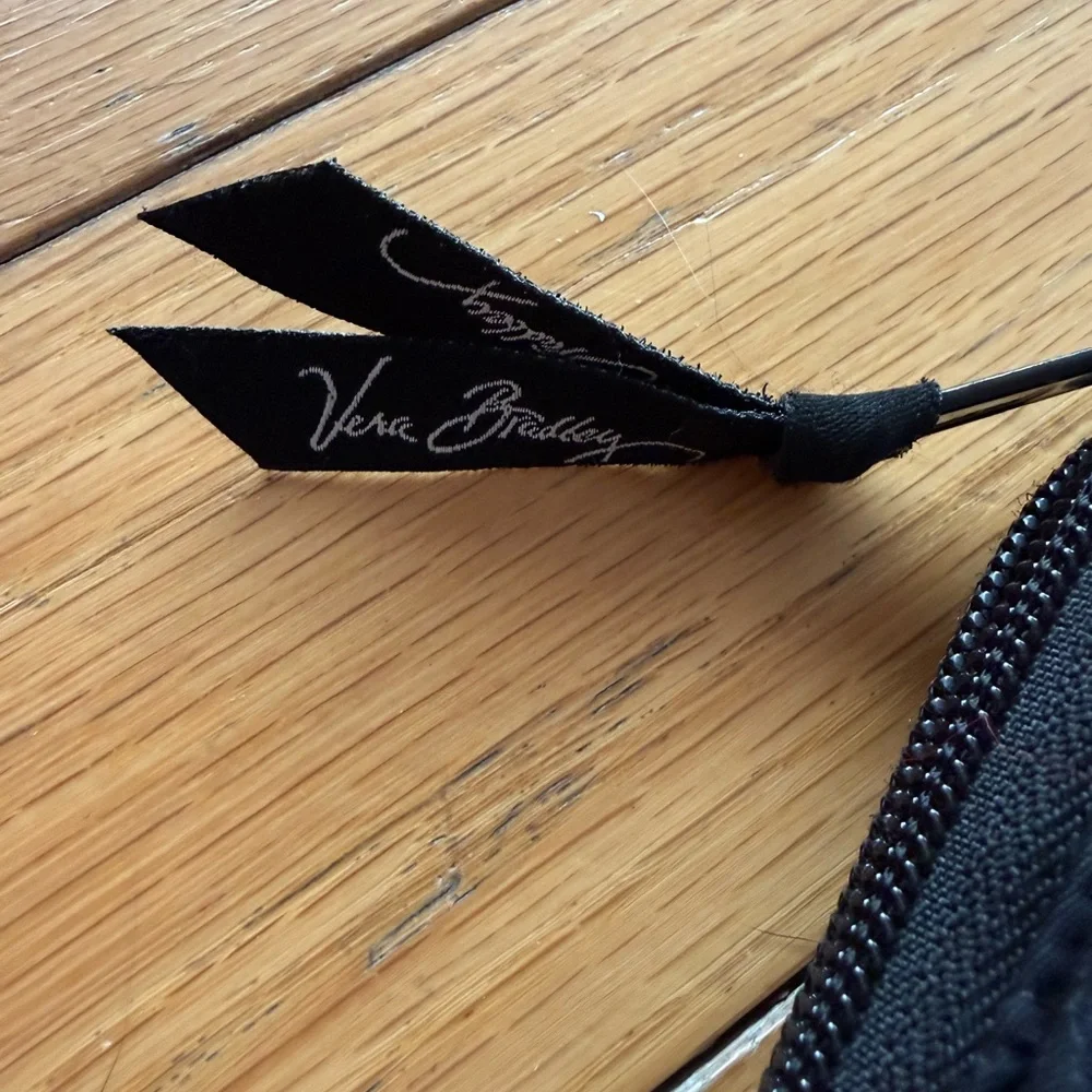 Vera Bradley Black and Tan Quilted Wallet - Picture 4 of 8
